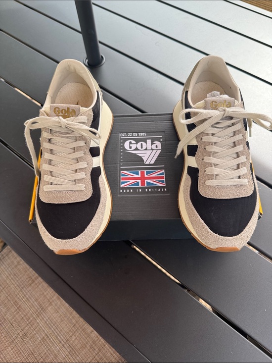 Gola Shoes - Gola Women’s Arizona Trainer and Cream Retro Runner Sneakers